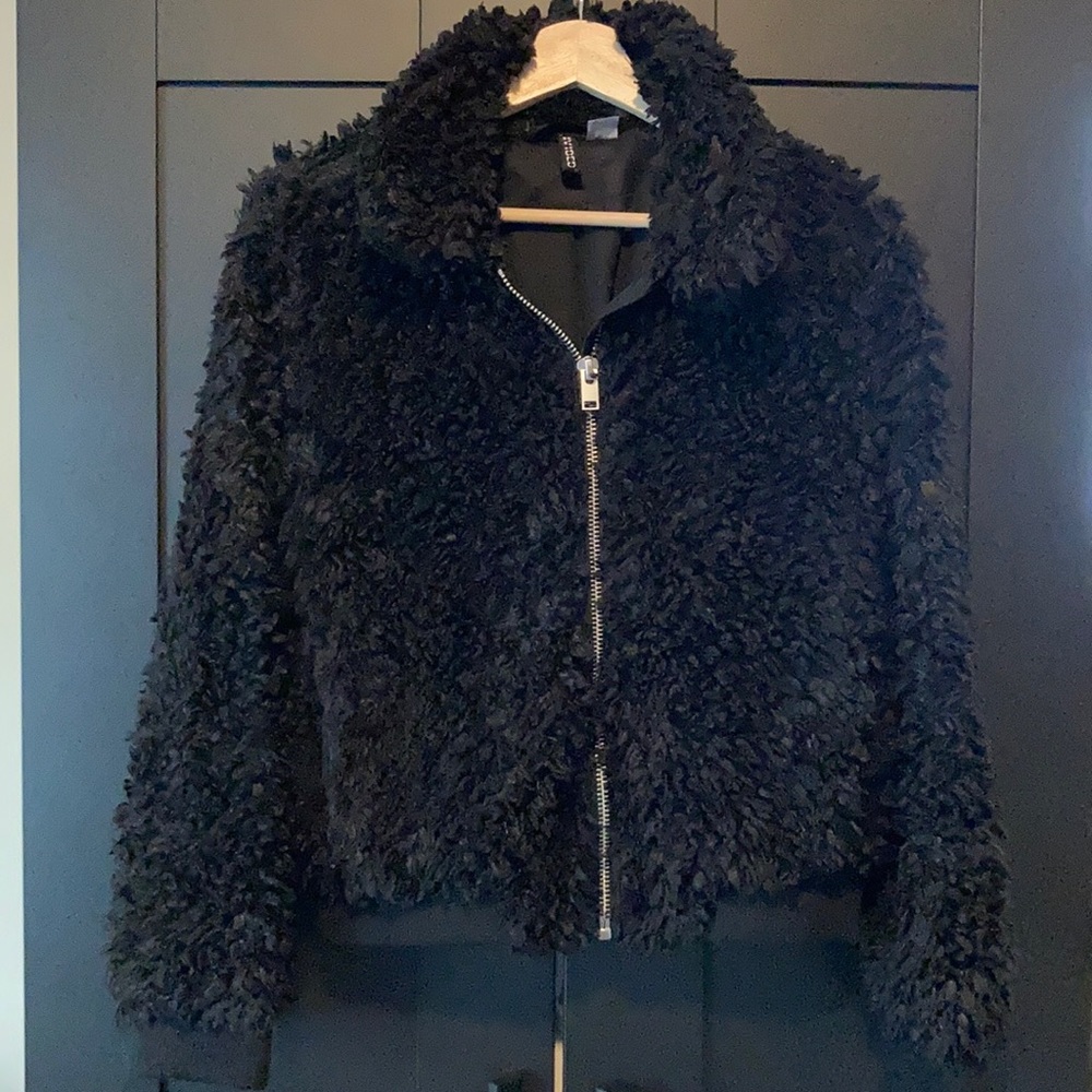 Fuzzy jacket